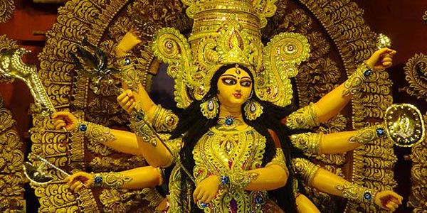 ma durga idol